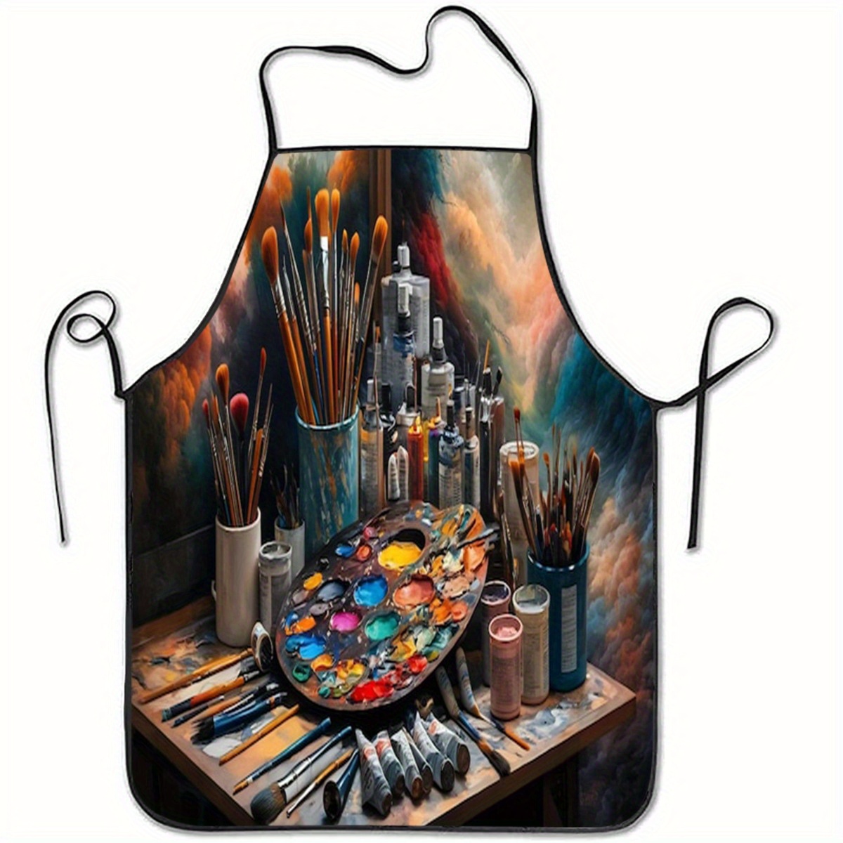 Baking Kitchen At Home - 1pc of a Sleeveless Polyester Apron