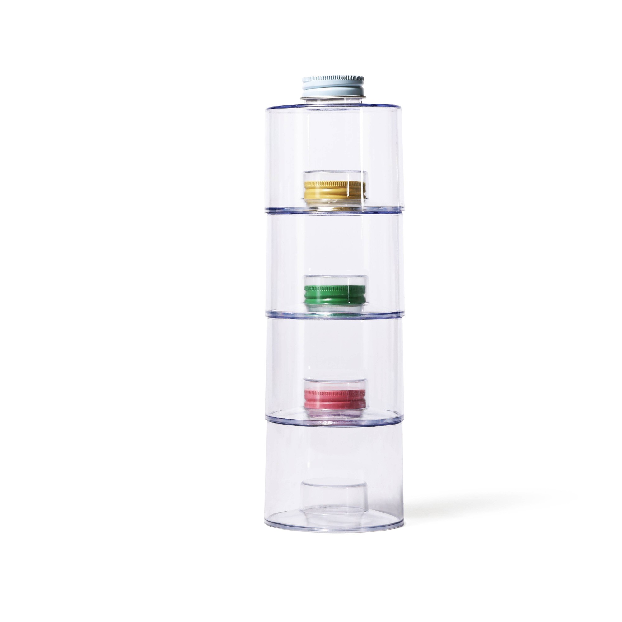 Kitchen Baking Pantry - 4pc Stackable Sprinkle Shaker Set 6