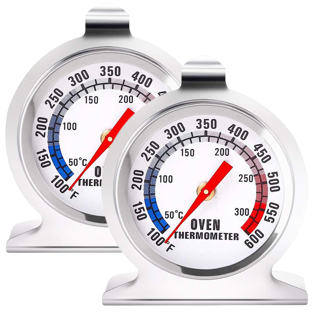 Oven Thermometer Analog - LMETJMA Oven Thermometers Oven Grill Fry