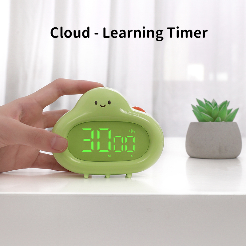 Kitchen Baking Timer - 1pc, Creative White Cloud Shape Timer,