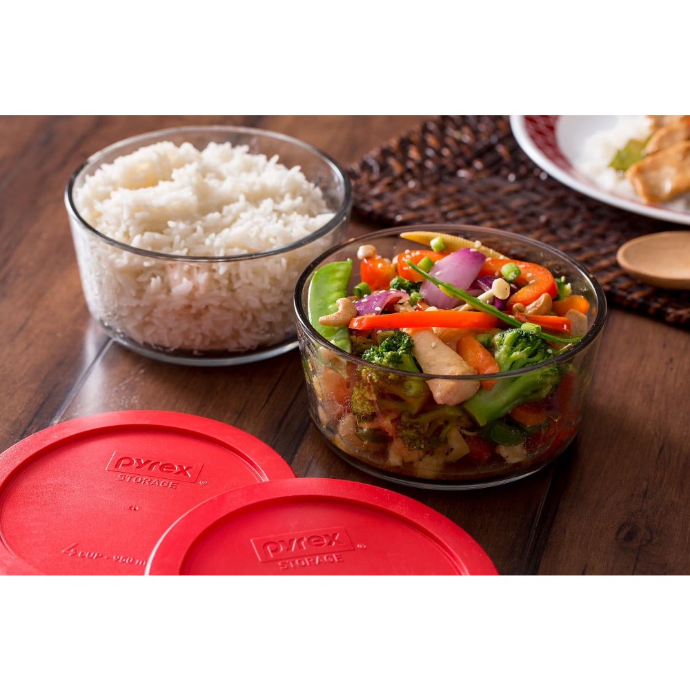 Kitchen Baking Pantry - Glass Food Storage Container Set of
