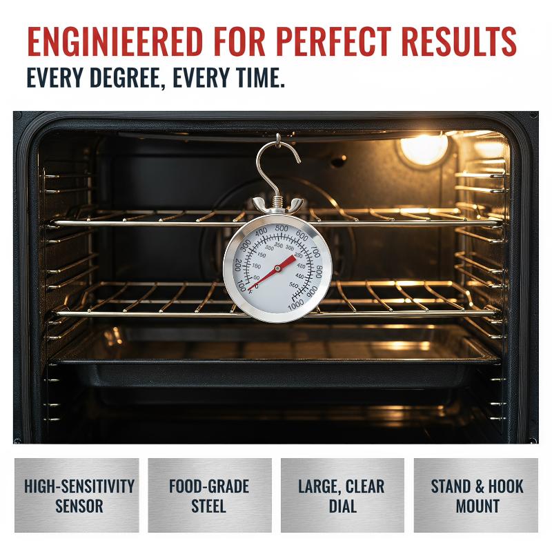 Grill Thermometer 0-500℃ Analo - đánh giá và giá Oven Thermometer Analog