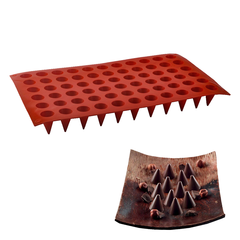 66-Cells Cone Chocolate Baking - đánh giá và giá Kitchen Accessories For Baking