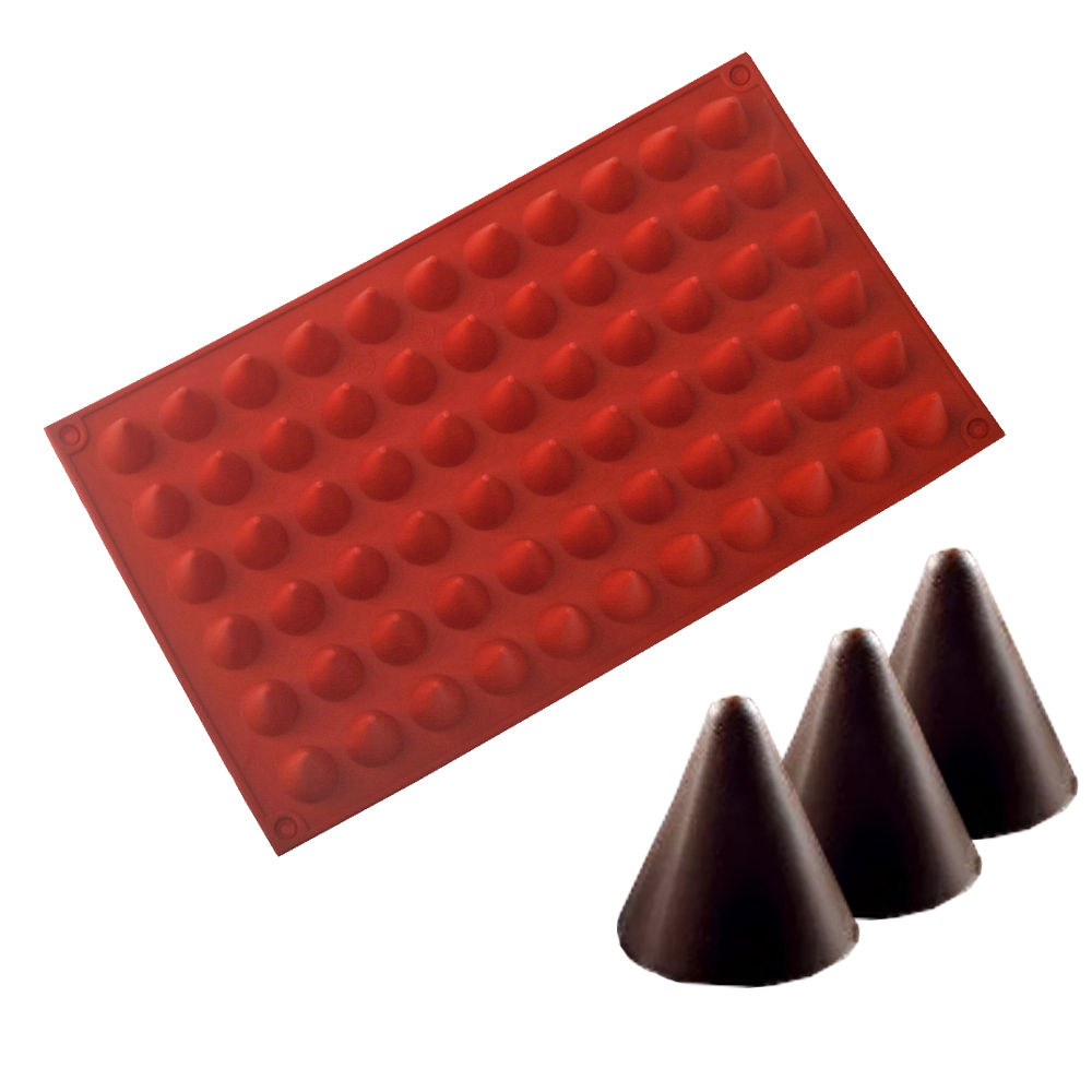 66-Cells Cone Chocolate Baking - đánh giá và giá Kitchen Accessories For Baking