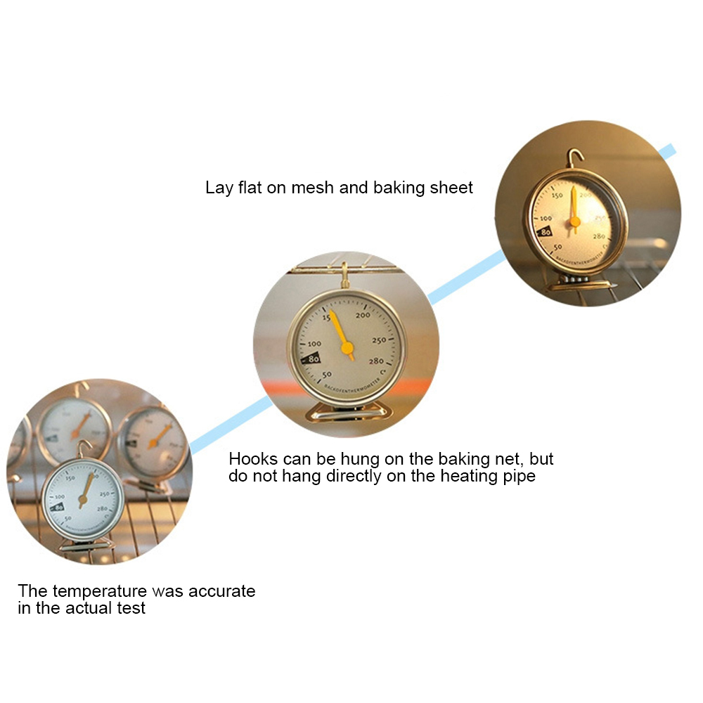 50-280 Celsius Oven Thermomete - đánh giá và giá Oven Thermometer Analog