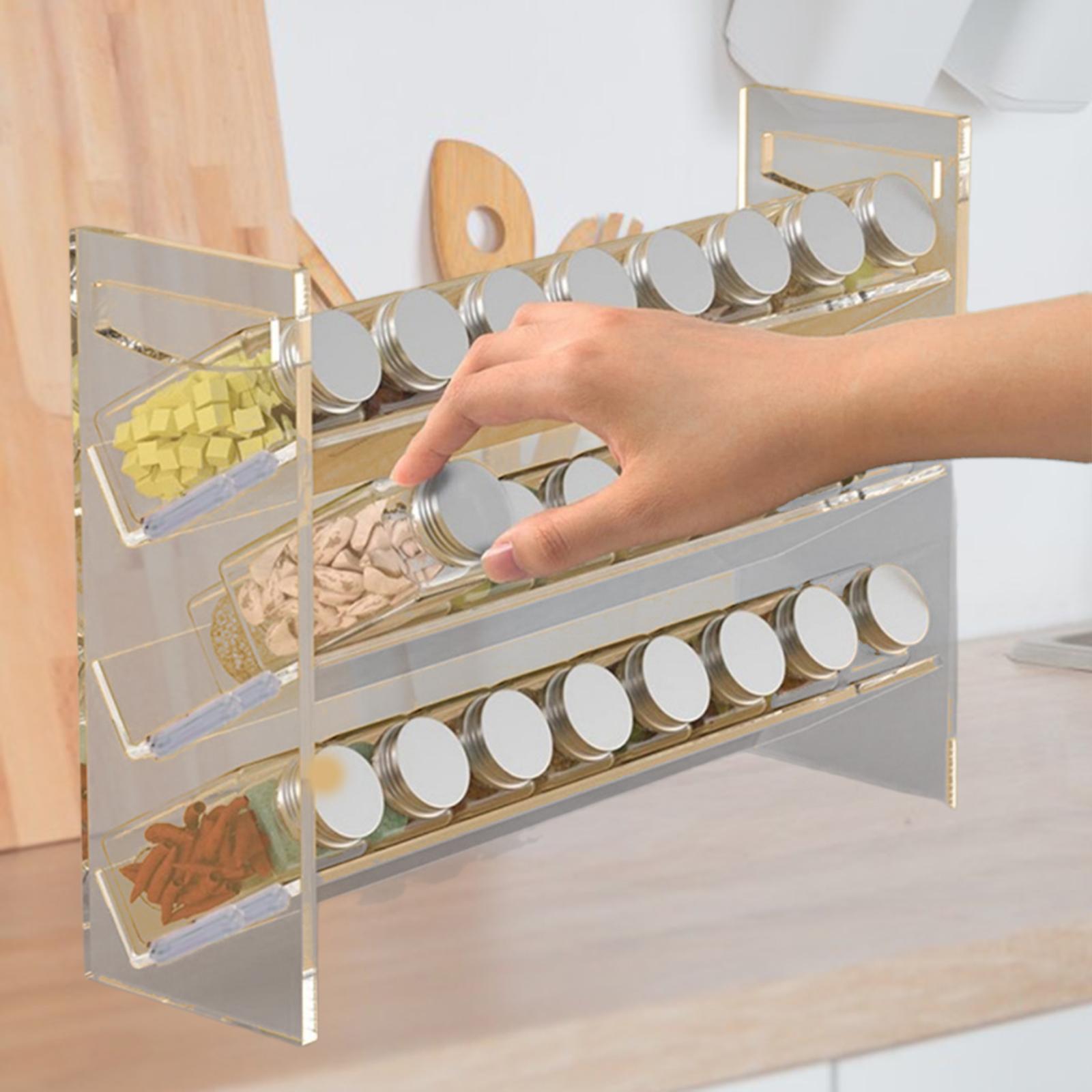 Acrylic Spice Rack Perfume Org - đánh giá và giá Kitchen Baking Pantry