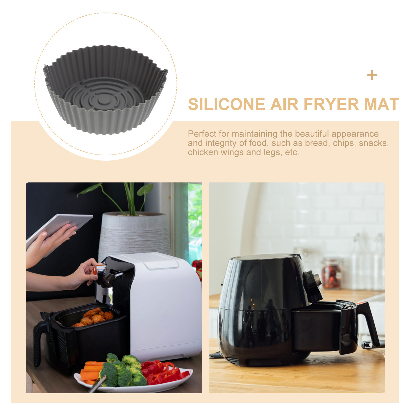 Reusable Silicone Air Fryer Ma - đánh giá và giá Kitchen Accessories For Baking
