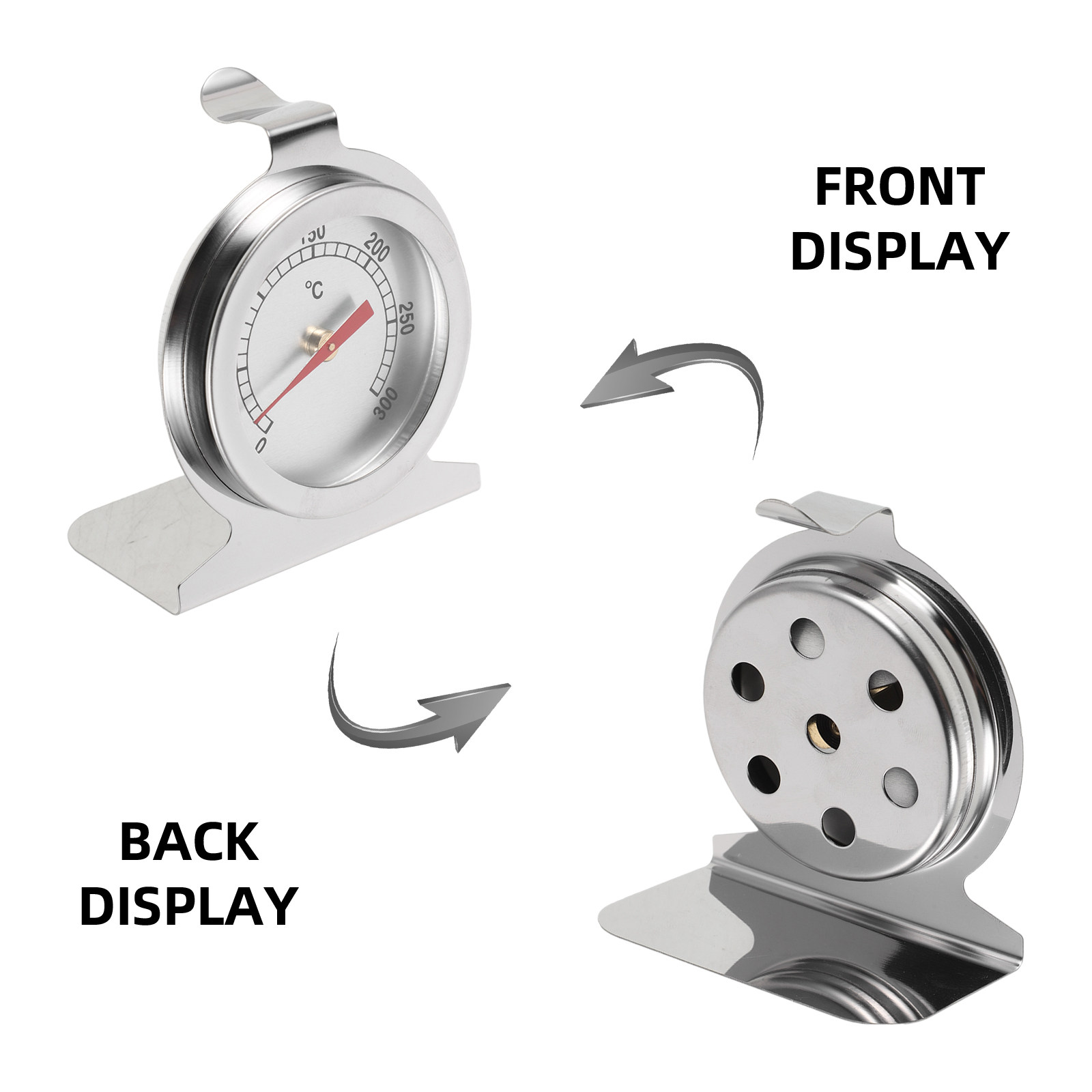 Stainless Steel Oven Thermomet - đánh giá và giá Oven Thermometer Analog