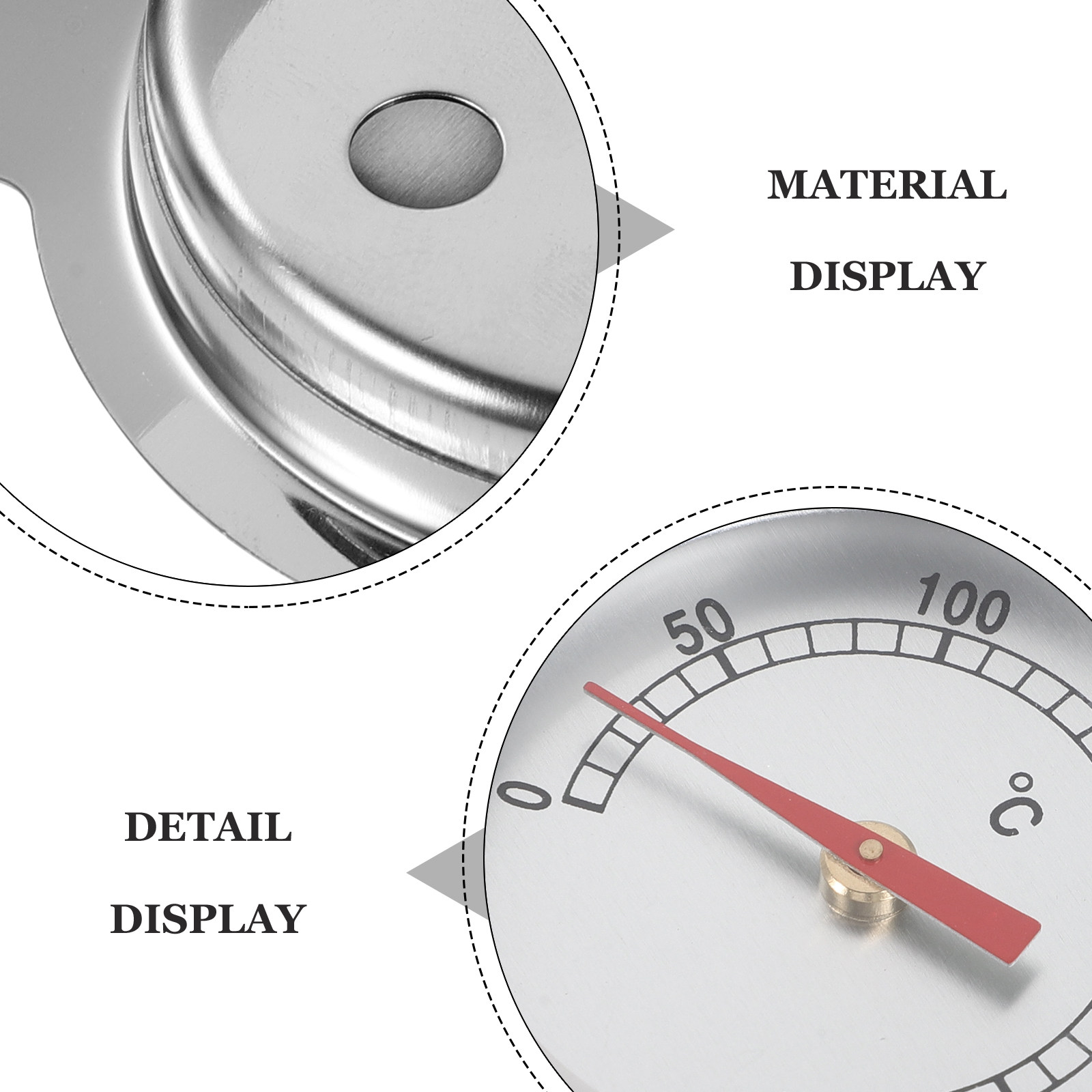 Stainless Steel Oven Thermomet - đánh giá và giá Oven Thermometer Analog