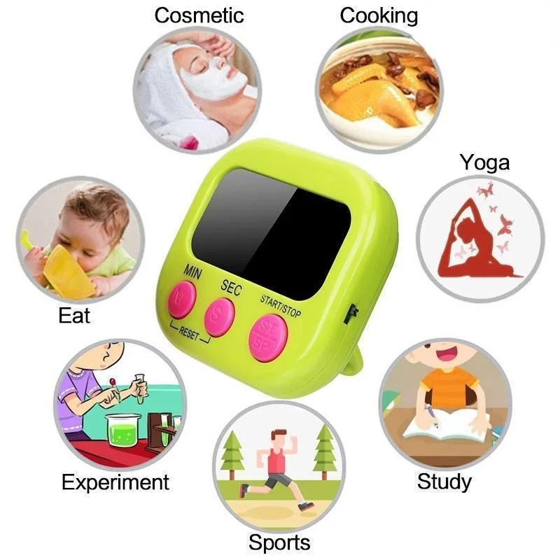 Mini Digital Kitchen Timer Big - đánh giá và giá Kitchen Baking Timer