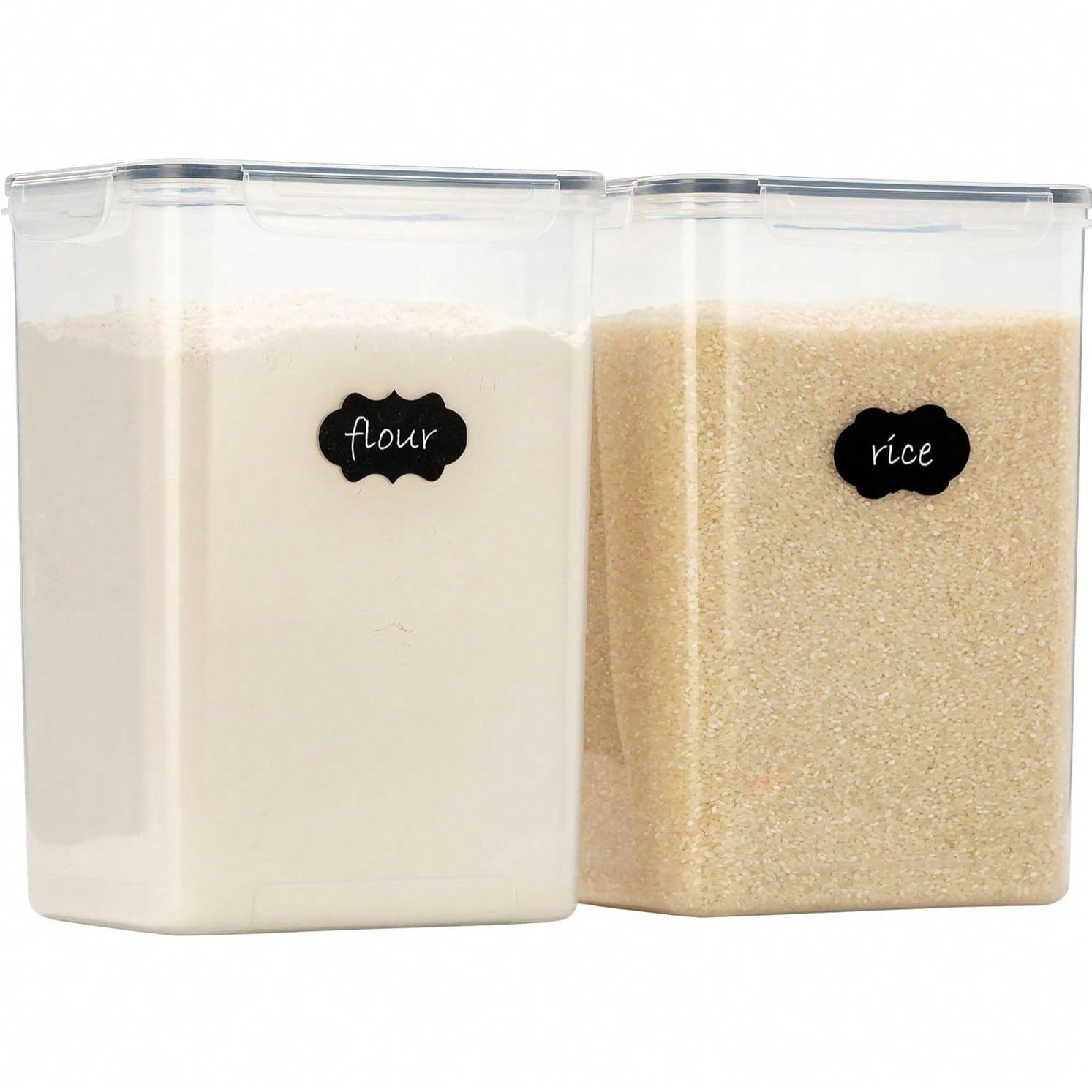 Extra Large Airtight Food Stor - đánh giá và giá Kitchen Baking Pantry