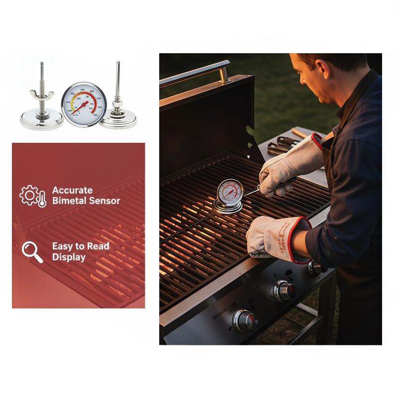Grill Temperature Thermometer  - đánh giá và giá Oven Thermometer Analog