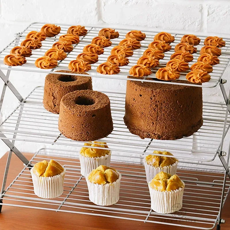 Foldable Multi-Layer Cake Cool - đánh giá và giá Kitchen Accessories For Baking