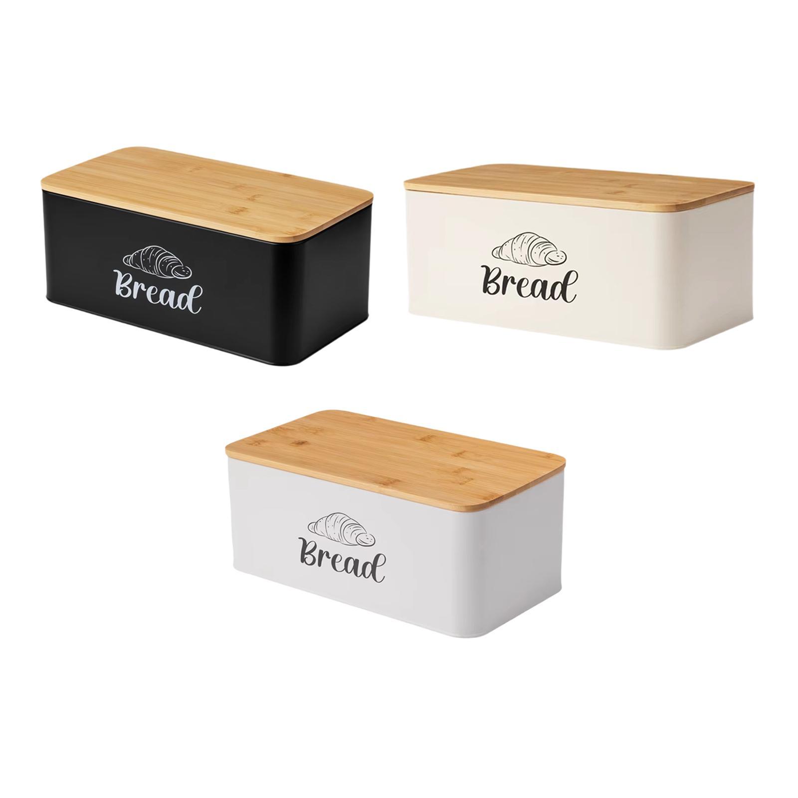 Bread Box for Kitchen Countert - đánh giá và giá Kitchen Baking Pantry