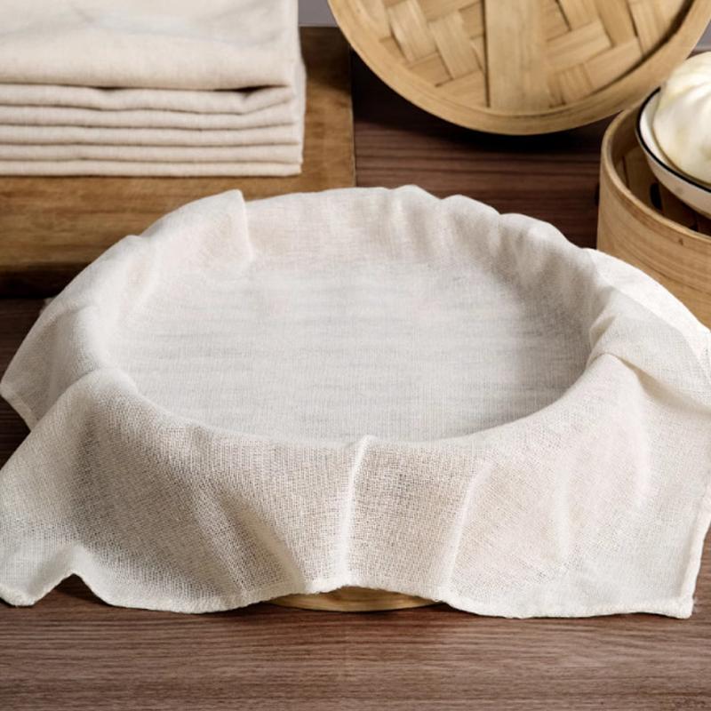 3Pcs Round Pure Cotton Steamer - đánh giá và giá Kitchen Accessories For Baking
