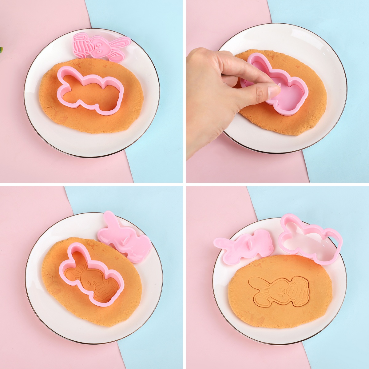 6pcs/Set Easter Bunny Cookie C - đánh giá và giá Kitchen Accessories For Baking