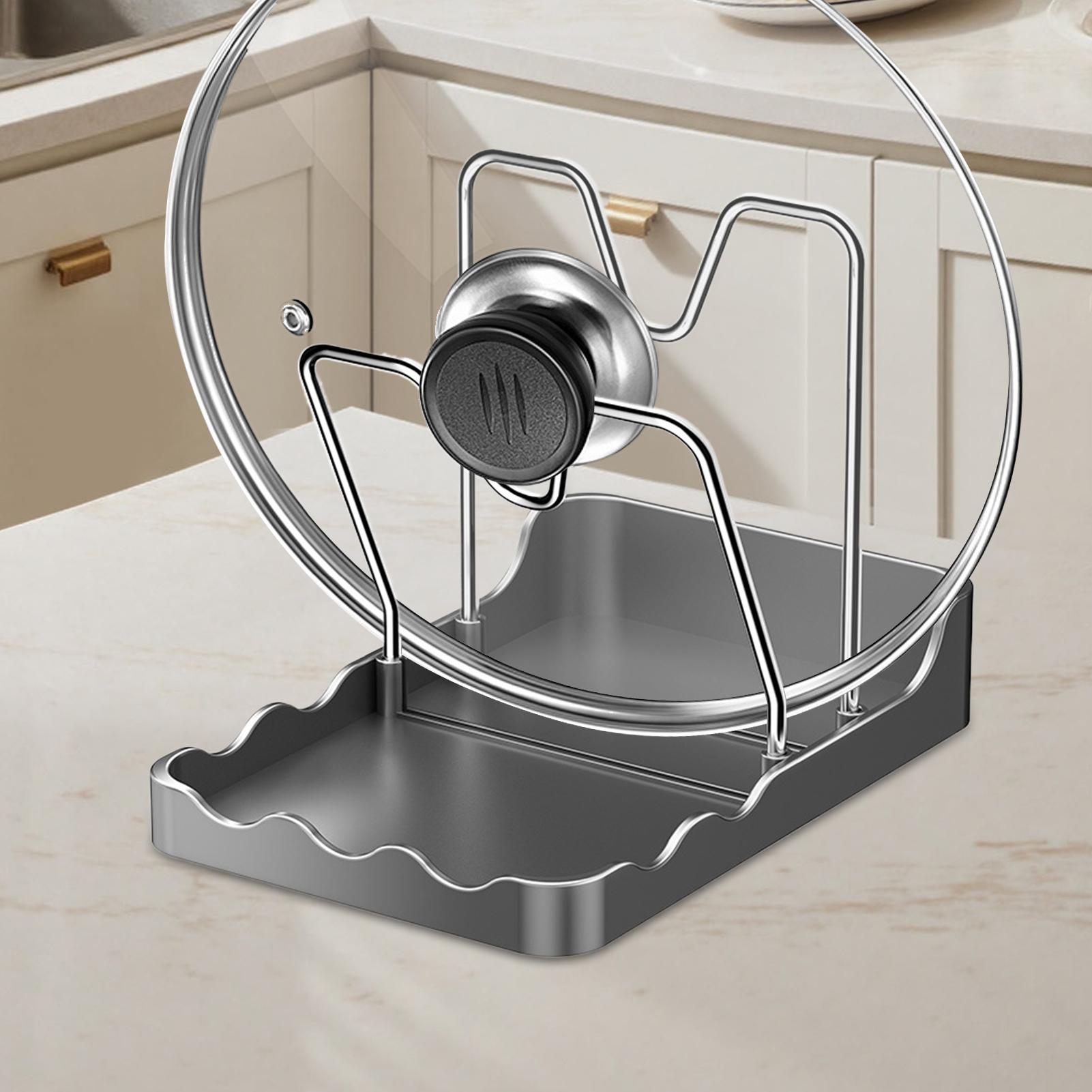 Pan Lid Organizer Vertical Spo - đánh giá và giá Kitchen Baking Pantry