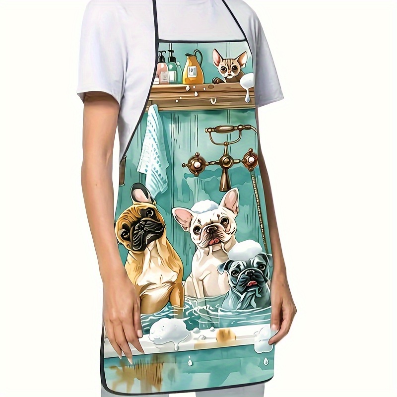 Fashion Cartoon Dog Bathing Pa - đánh giá và giá Baking Kitchen At Home
