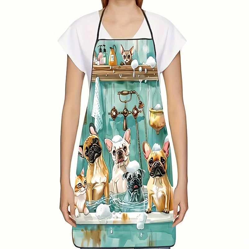 Fashion Cartoon Dog Bathing Pa - đánh giá và giá Baking Kitchen At Home