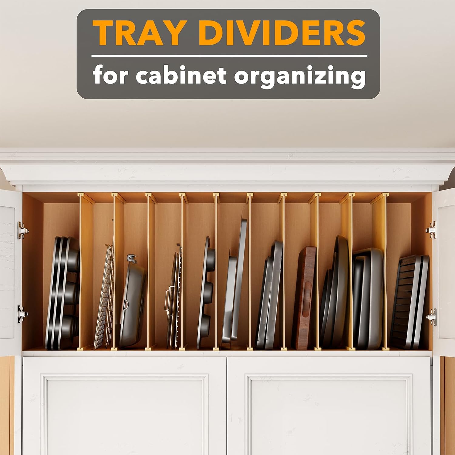 10 Pack Bamboo Tray Dividers f - đánh giá và giá Kitchen Baking Pantry